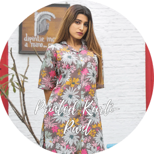 Printed Kurti-Pant