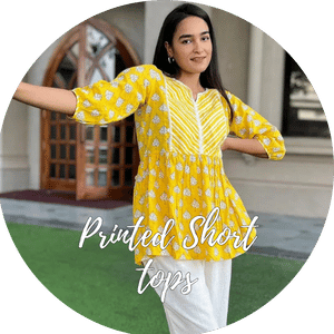 Printed Short Tops